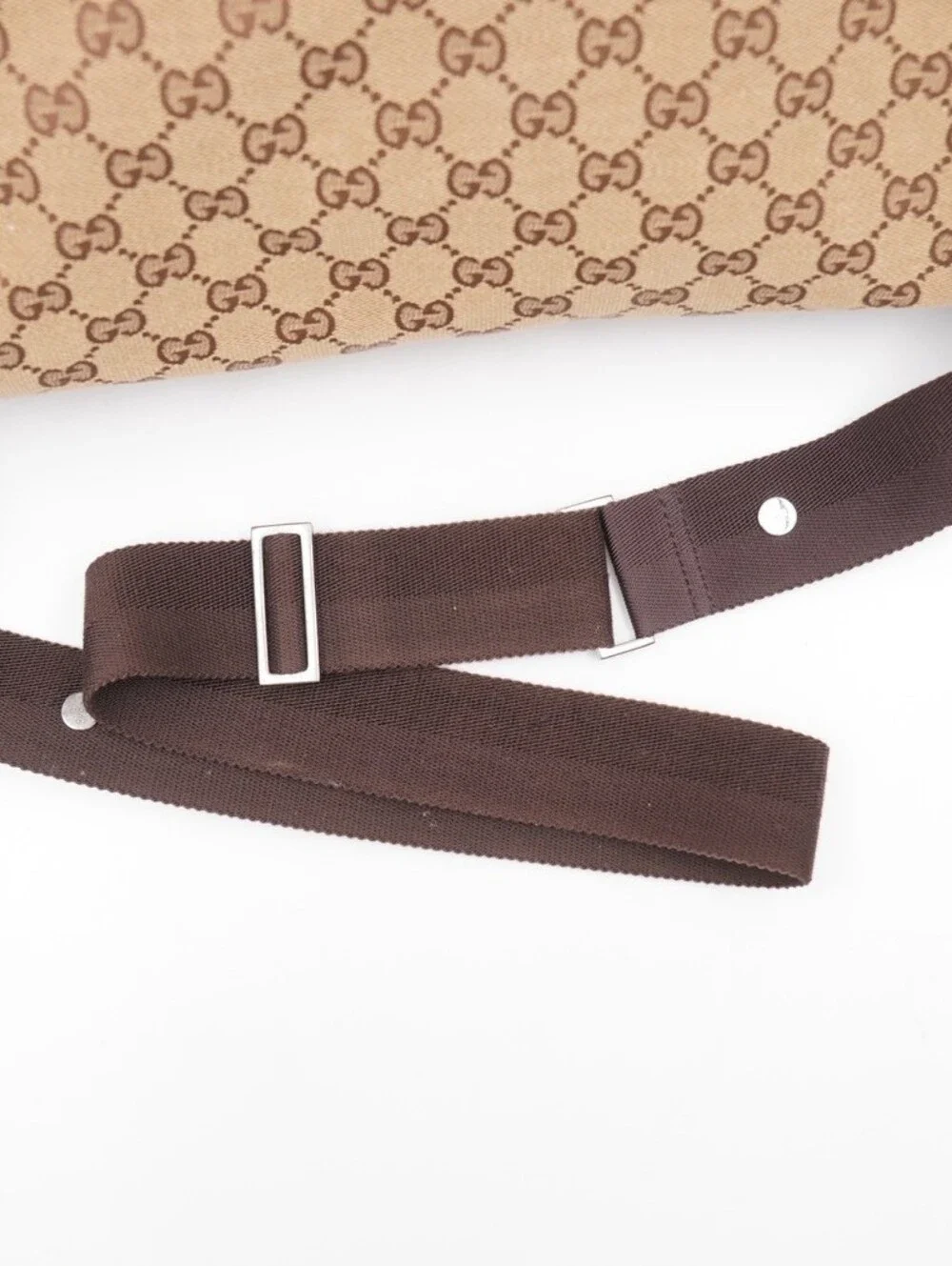CM34 💗 Gucci GG Supreme Canvas Diaper Bag